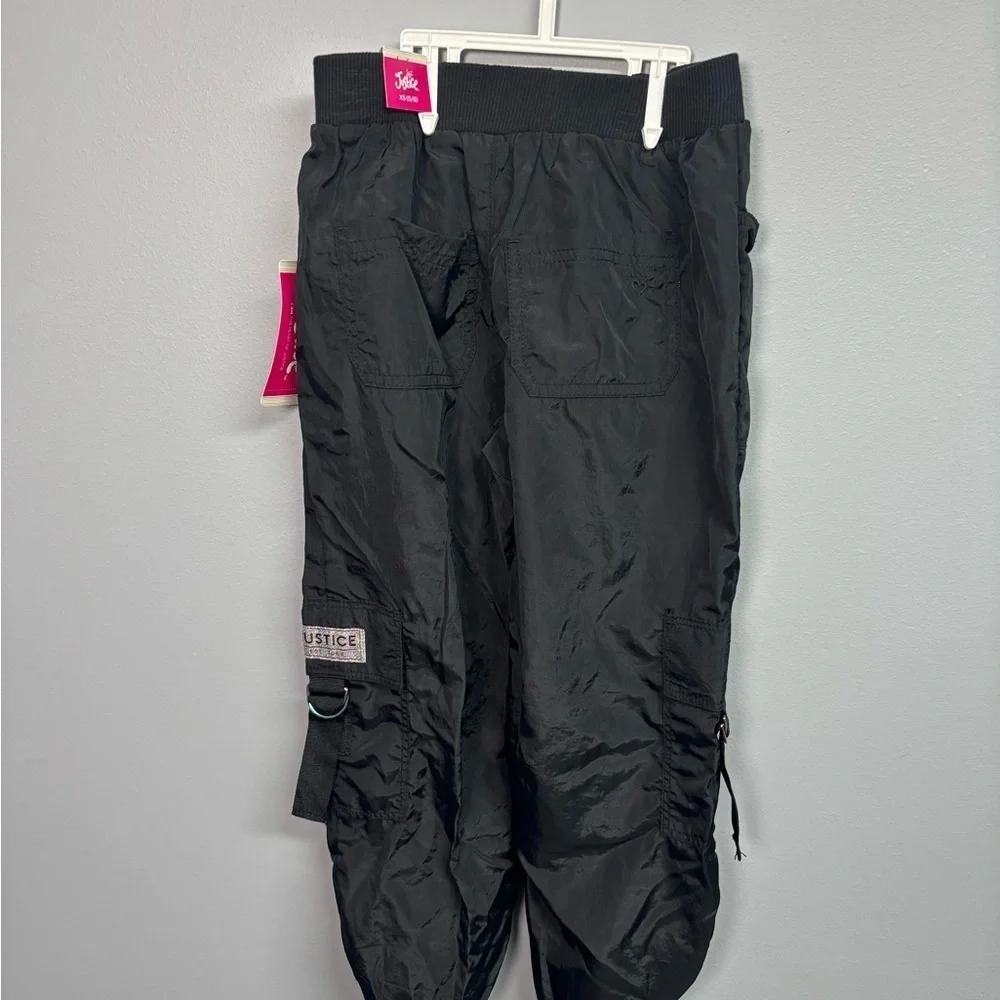 Justice Black Jogger Pants
